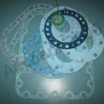 Фасонные прокладки на ФУ12 (паронит)