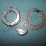 Комплект крепления маховика (шпонка 2ФВ6,2-07-05 + шайба-замок 2ФВ6,5-07-06 + гайка М16 х 1,5)