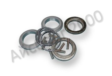 Комплект запасных частей к сальнику П80 (2 стал., 2 граф., 4 рез.кольца,10 пружин)