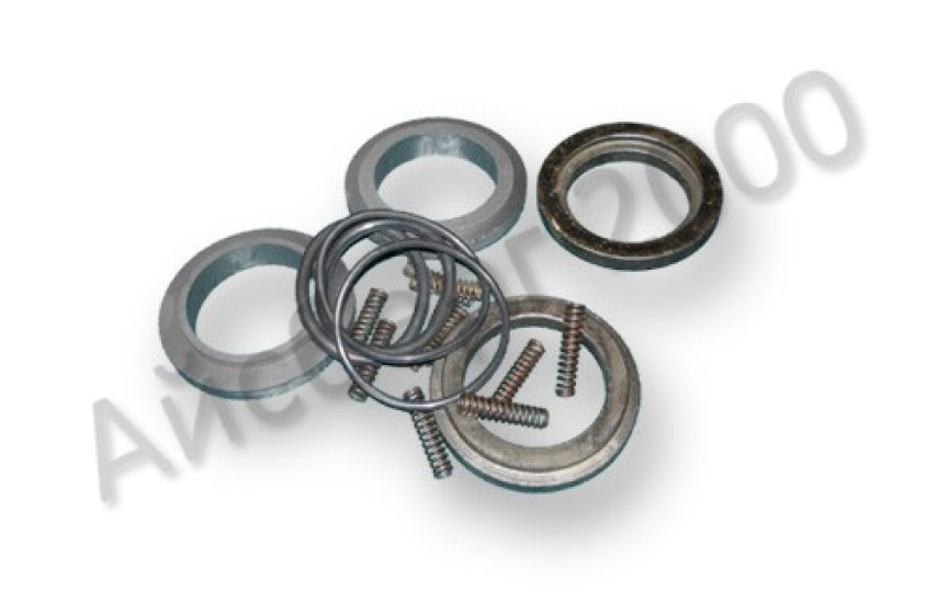 Комплект запасных частей к сальнику П80 (2 стал., 2 граф., 4 рез.кольца,10 пружин)