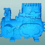 Компрессор 1ПБ7-2(1)-024 со встроенным эл/дв., R22 (R12)