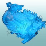 Компрессор 5ПБ50-2(1)-024 со встроенным эл/дв. R22 (R12)