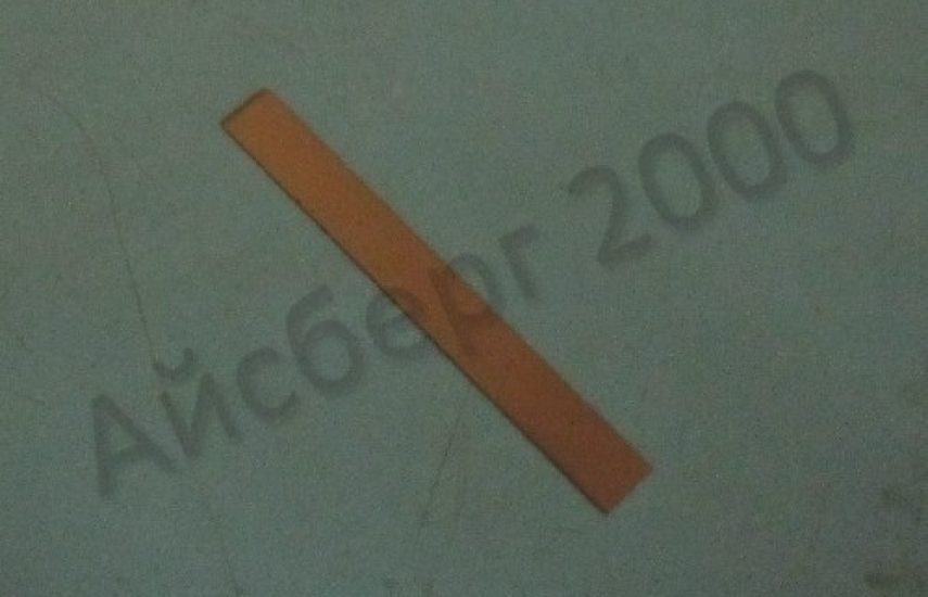 Пластина всасывающего клапана, 44,8 х 6,5; 8Г39-0101-31