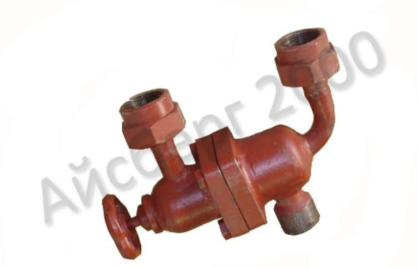 Трёхходовой вентиль ZT-2k, Ду25 (импортный) для переключения предохран. клапанов