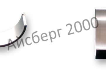 Вкладыш шатуна, 1 ремонт, МКХ-100001-01 (шейка вала d 92,00–0,04-0,08 мм)