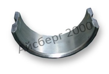 Вкладыш шатуна толстостенный (баббит), 002.410.001